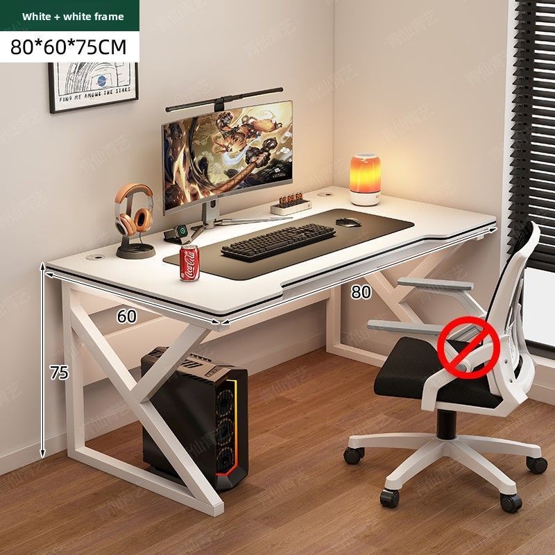 Office Furniture Rental - Эргономичный игровой стол с прямоугольной столешницей