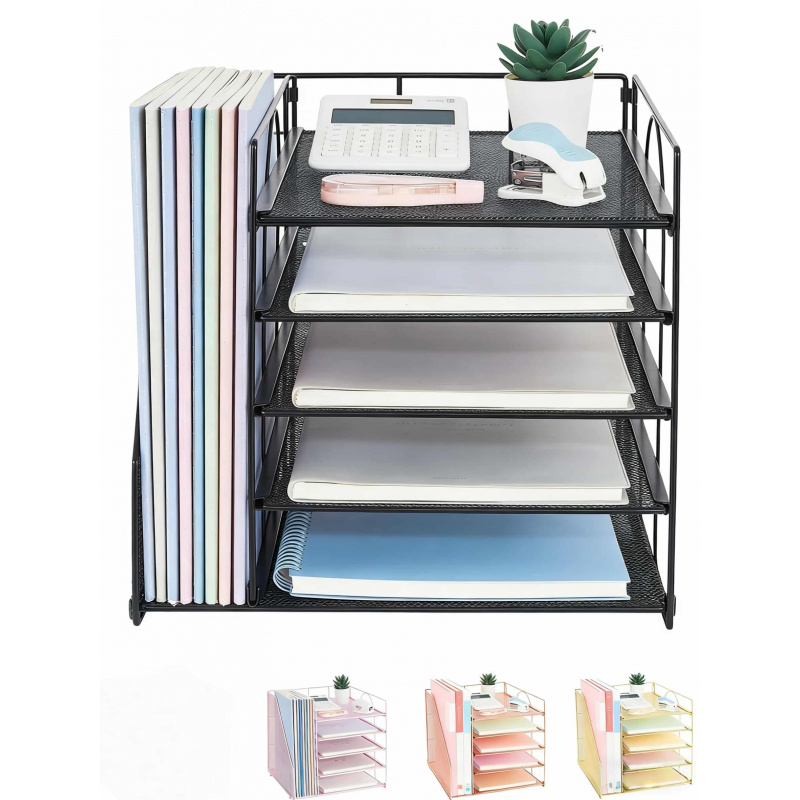Binder Storage Box - 5-уровневая многофункциональная подставка для файлов, настольный
