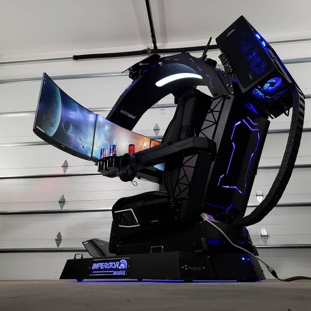 Work Office Furniture - Игровое кресло-кокпит CES Hot Imperator Works