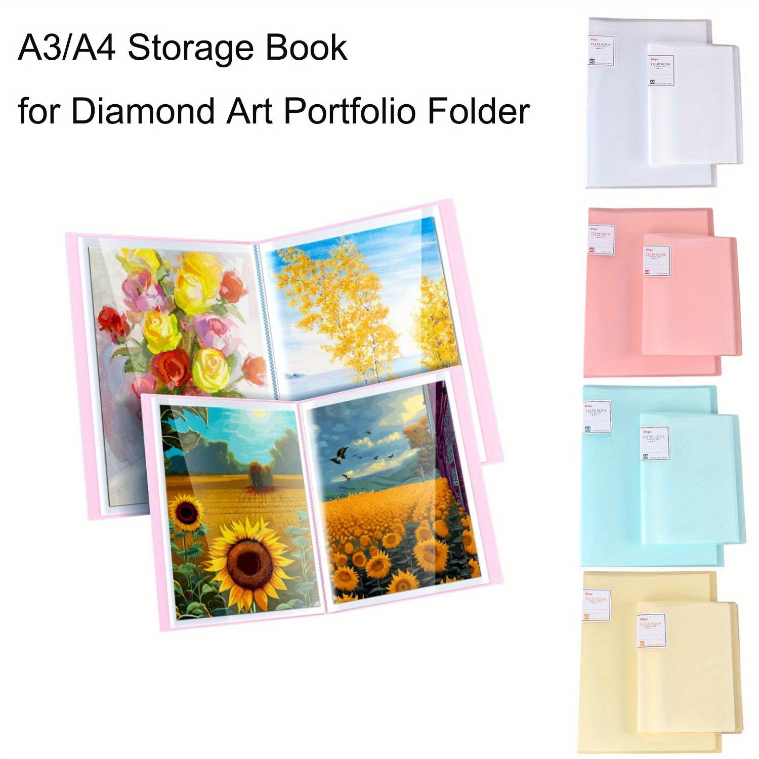 Binder Storage Box - Папка-органайзер формата А4/А3 с 30 карманами