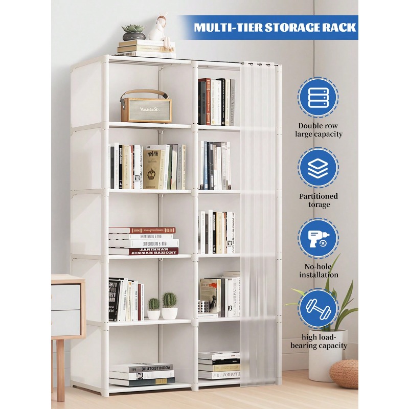 Office Furniture Rental - Книжный шкаф, 1 шт., многоярусный, легко