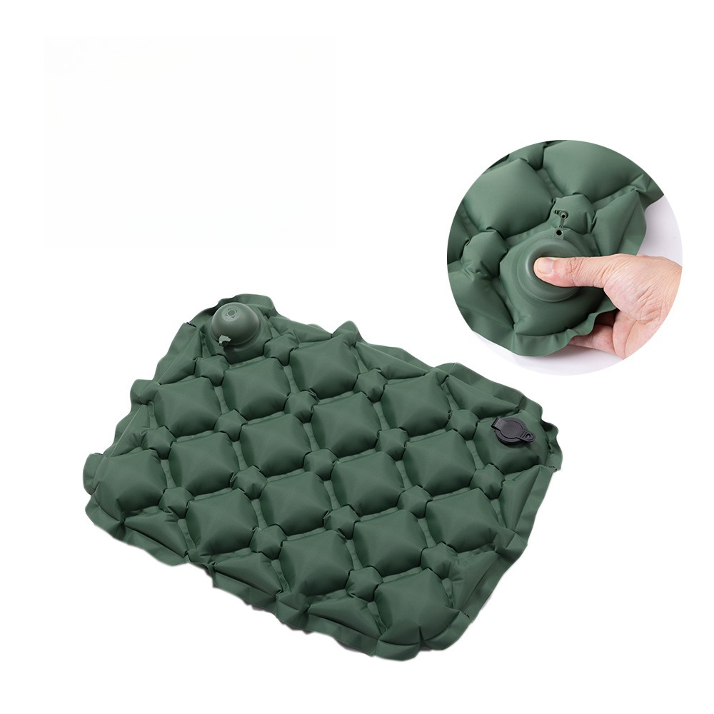 Visitor Chair Padded - Зеленая надувная подушка для кемпинга, влагостойкая,