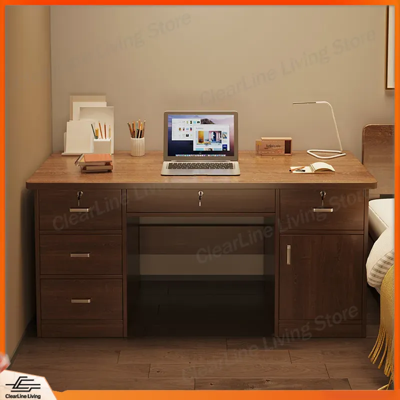 Office Furniture Rental - Письменный стол из массива дерева для