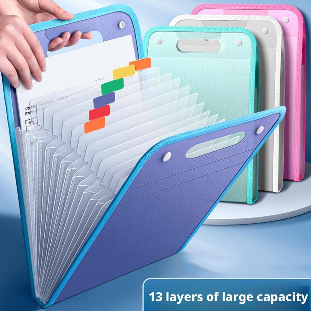 Binder Storage Box - Портативные папки-органайзеры на 13 отделений формата
