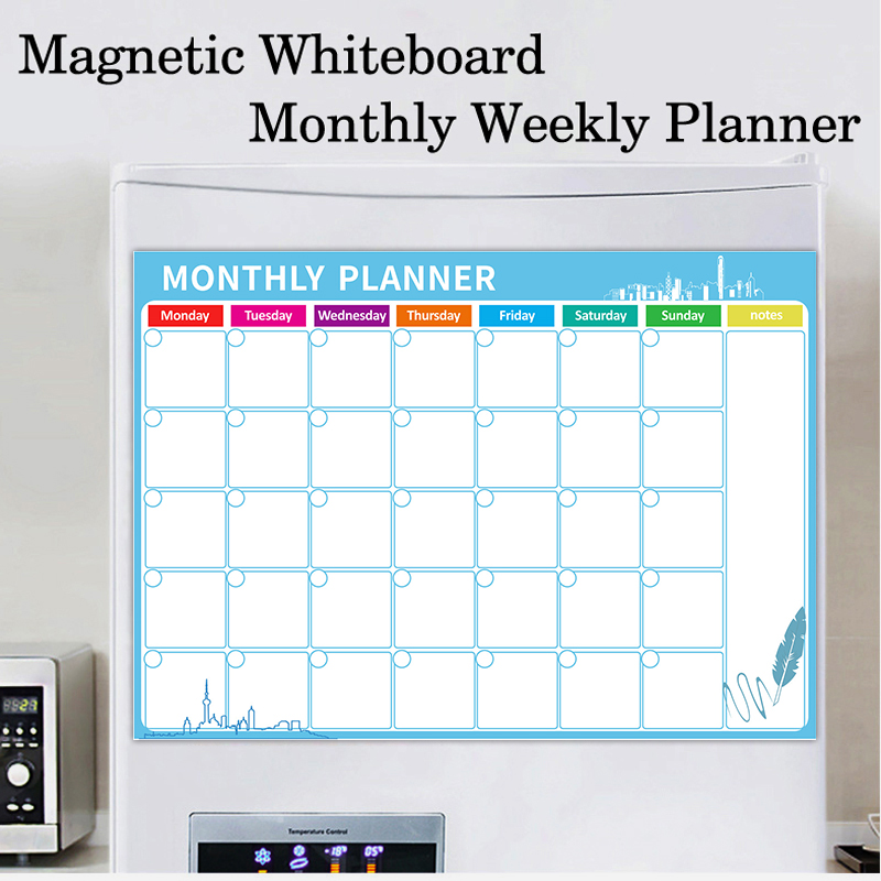 Магнитный еженедельный ежемеся – обзор и цена Magnetic Whiteboard Calendar