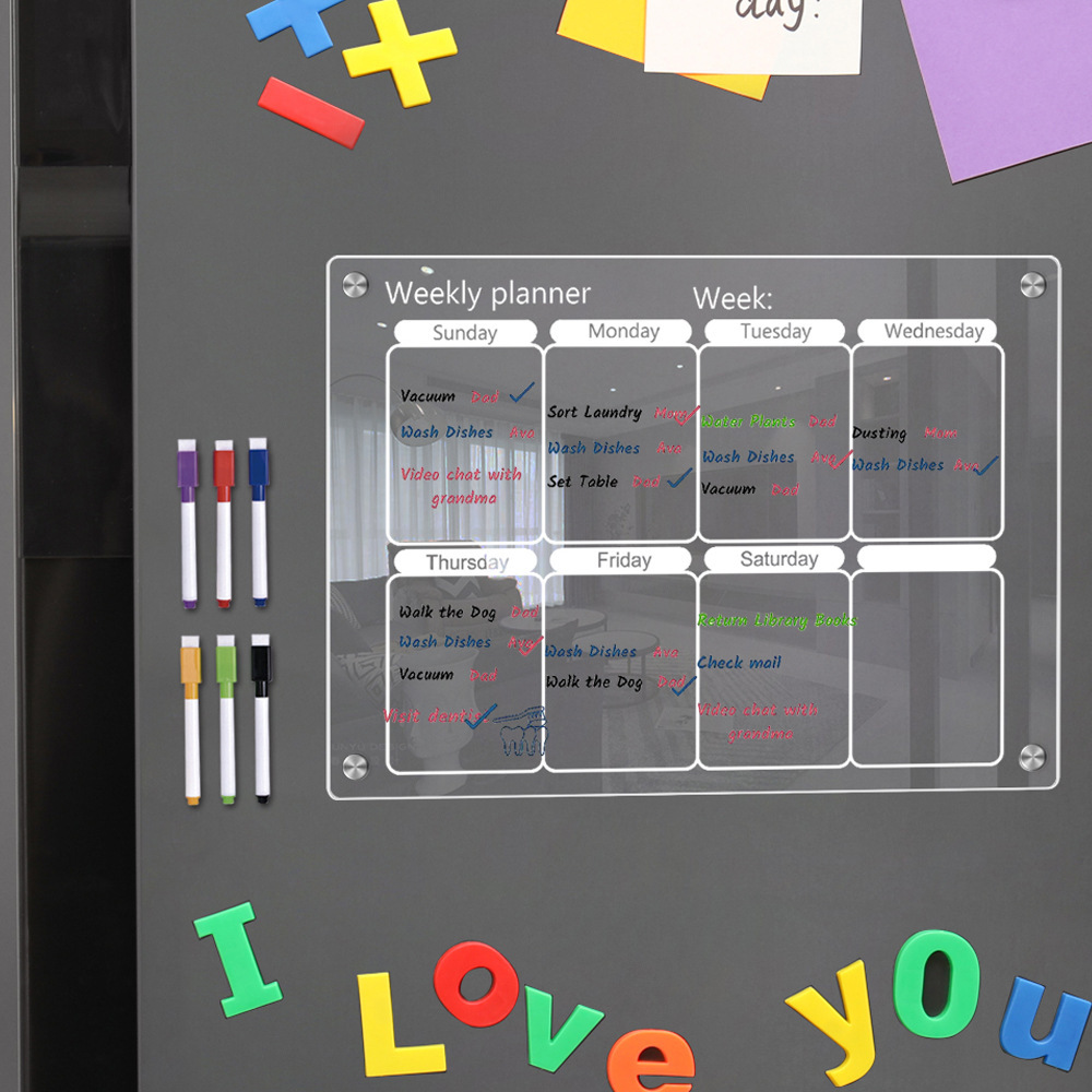 Магнит на холодильник, календа – обзор и цена Magnetic Whiteboard Calendar