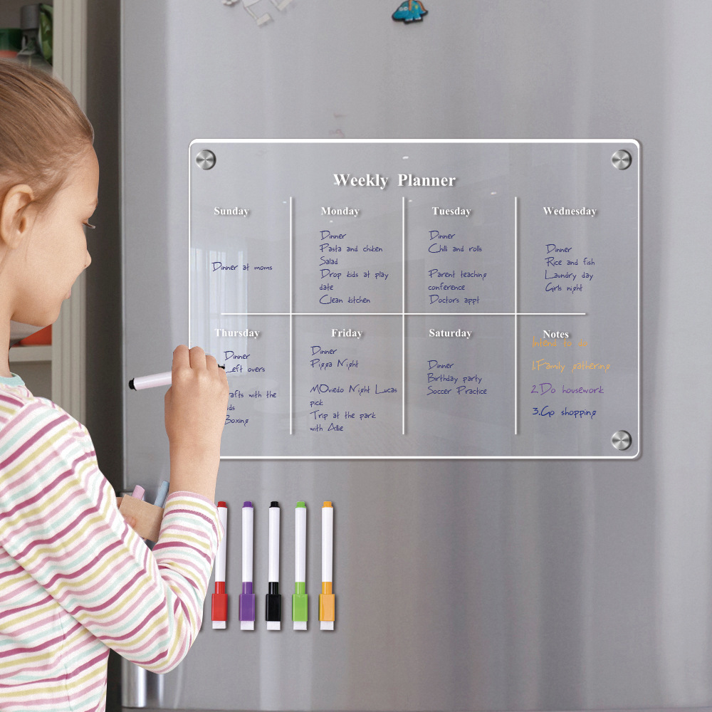 Магнит на холодильник, календа – обзор и цена Magnetic Whiteboard Calendar