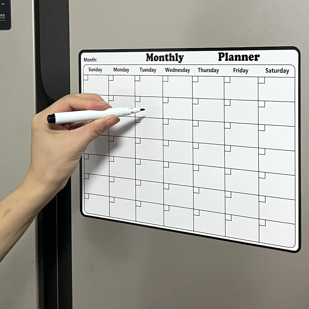 Магнитный календарь-планировщи – обзор и цена Magnetic Whiteboard Calendar