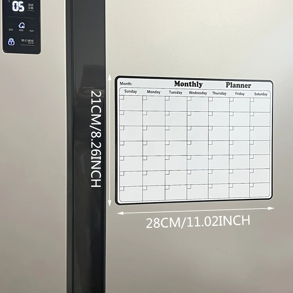 Магнитный календарь-планировщи – обзор и цена Magnetic Whiteboard Calendar
