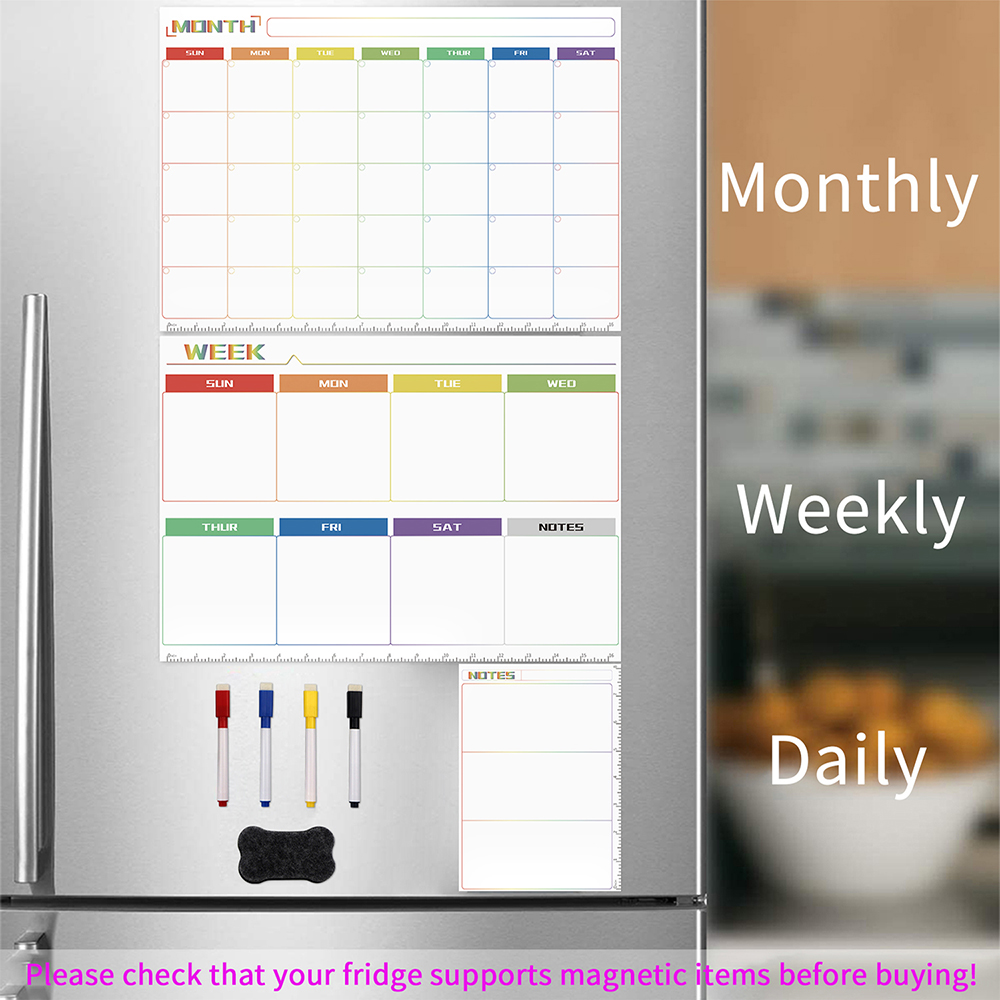 Магнитная доска для сухого сти – обзор и цена Magnetic Whiteboard Calendar