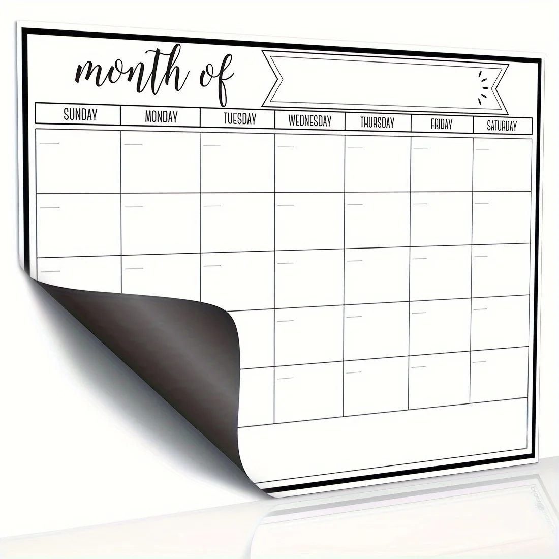 Магнитная доска-календарь на м – обзор и цена Magnetic Whiteboard Calendar