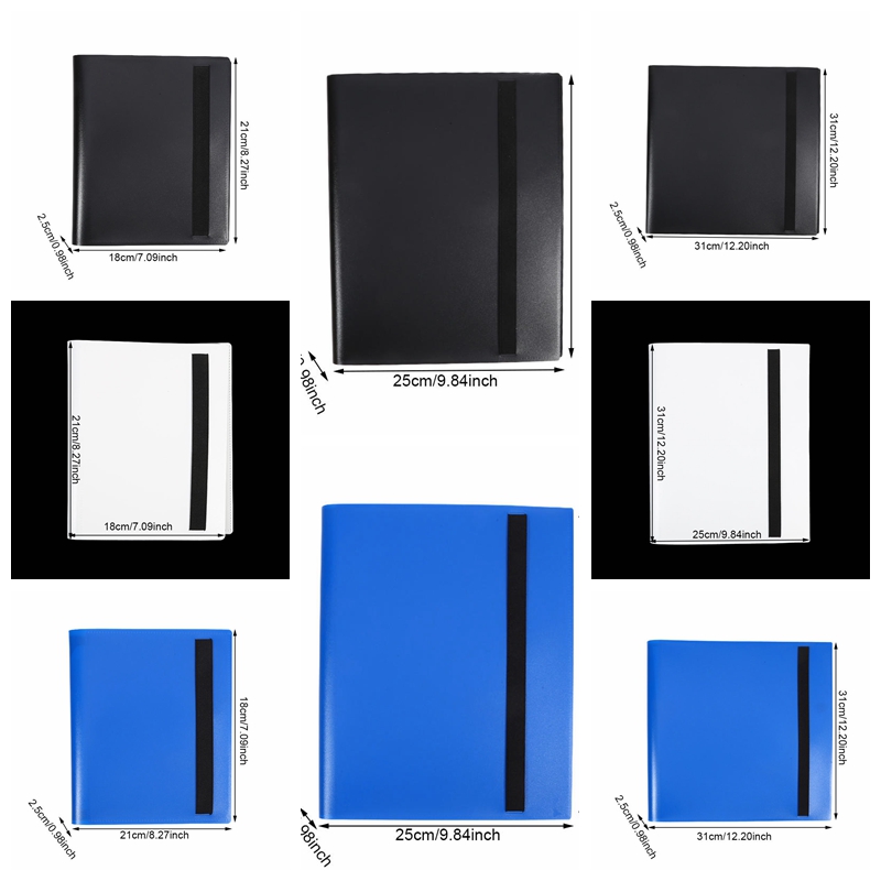 Прозрачный карманный альбом-ор – обзор и цена Binder Storage Box
