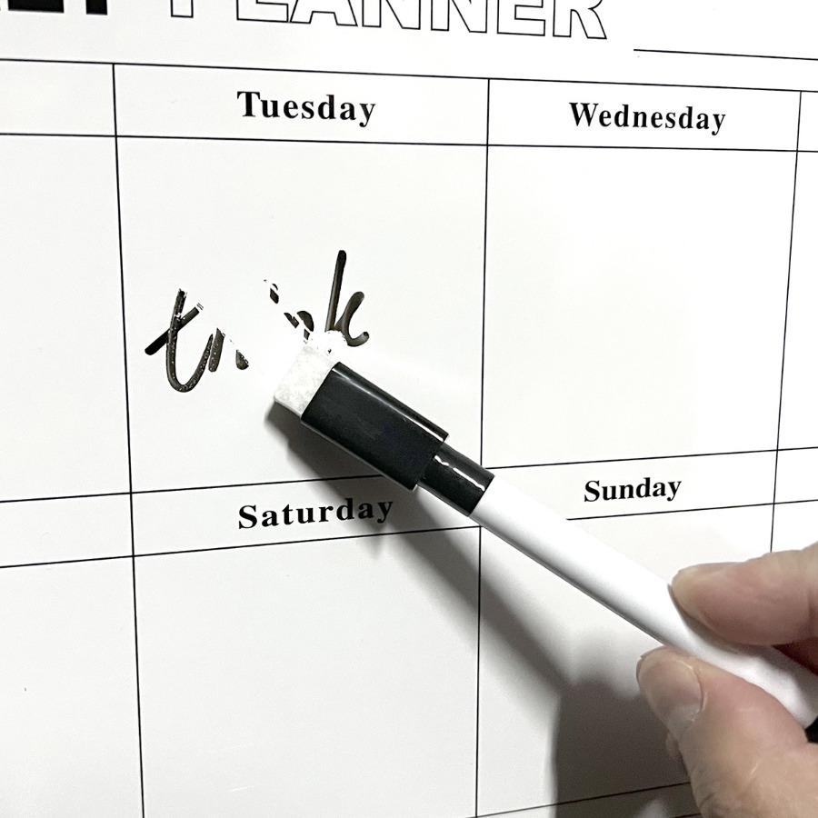 Стираемый план недели, календа – обзор и цена Magnetic Whiteboard Calendar