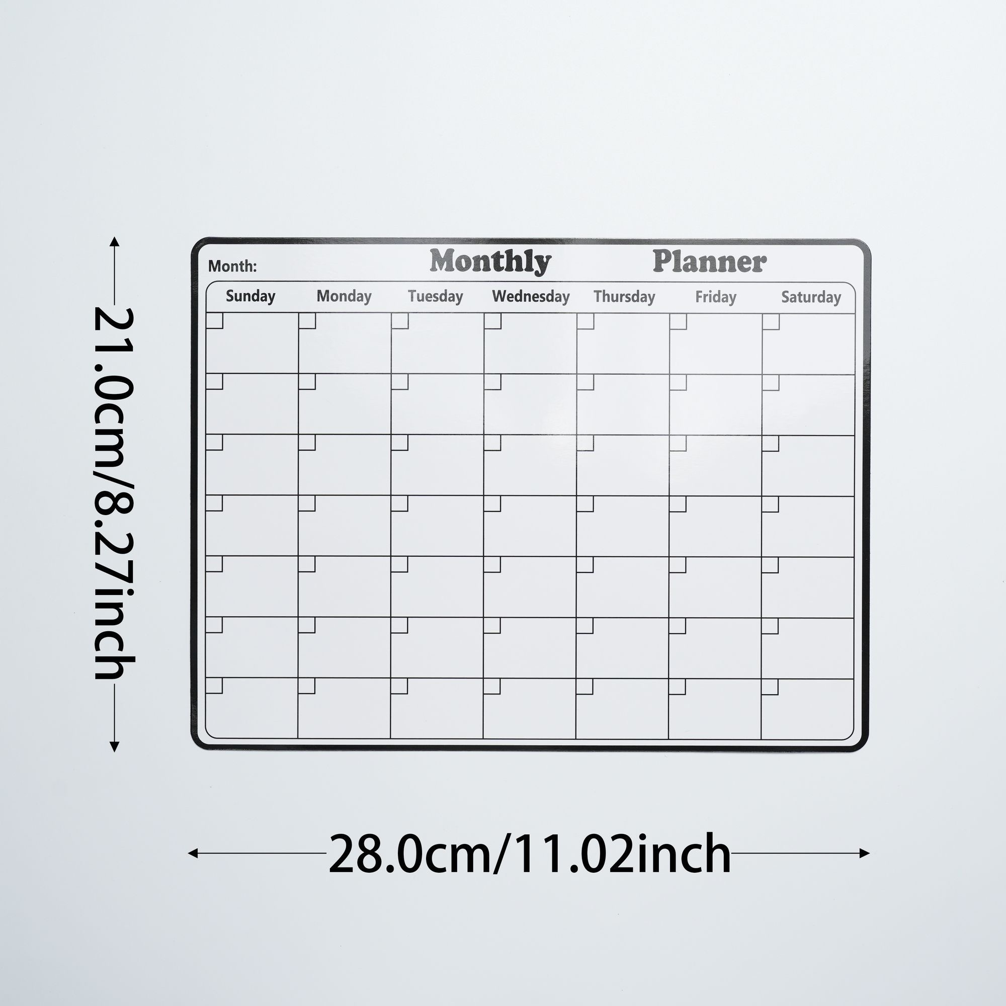 5 шт./компл. электростатически – обзор и цена Magnetic Whiteboard Calendar