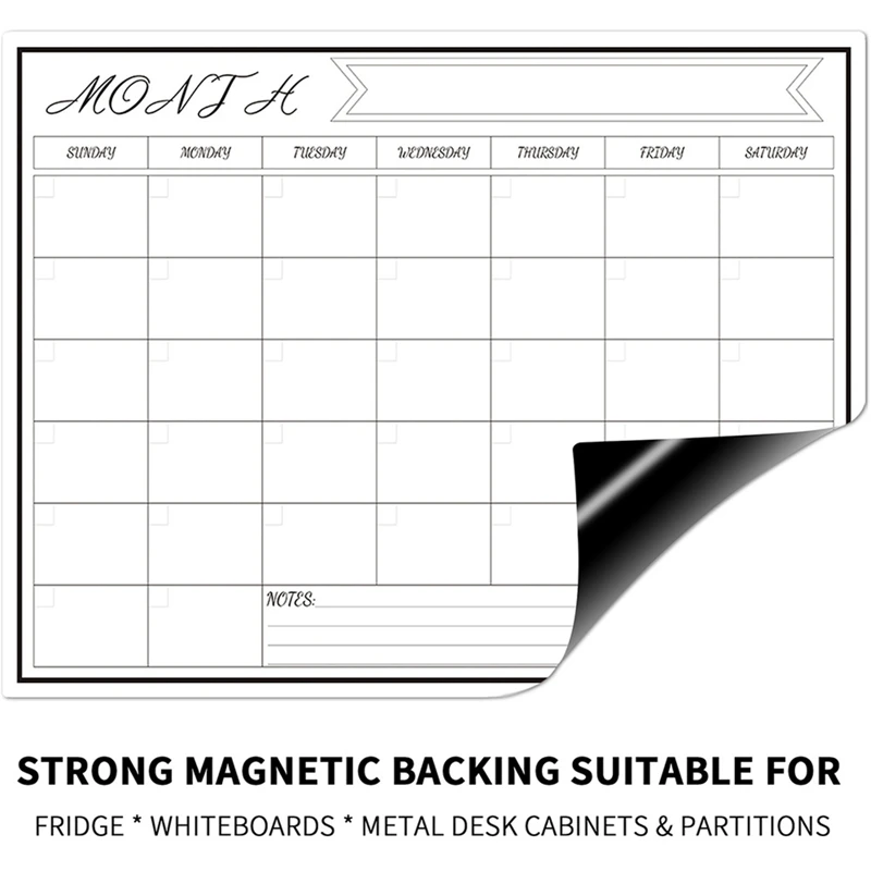 Магнитный календарь для ежедне – обзор и цена Magnetic Whiteboard Calendar